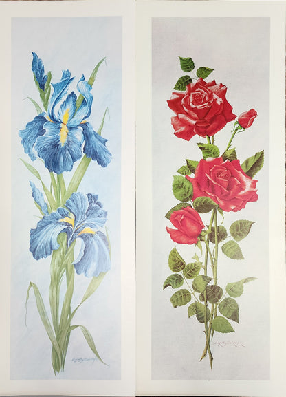 Original Fine Art Prints By Dorothy Behringer - Flowers Set