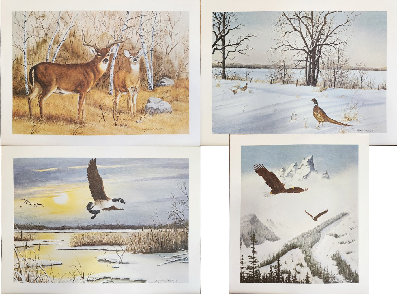Original Fine Art Prints By Dorothy Behringer - Medium Set