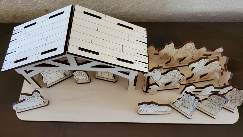 Hand Made Nativity Scenes - Paint your own, or hand painted varieties!