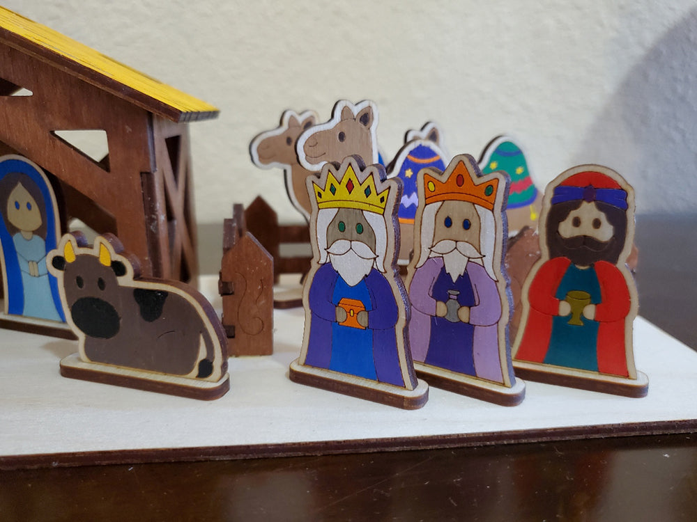 Hand Made Nativity Scenes - Paint your own, or hand painted varieties!